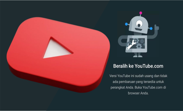 Ternyata Ini Penyebab YouTube Usang dan Tidak Bisa Digunakan Ternyata Ini Penyebab YouTube Usang dan Tidak Bisa Digunakan