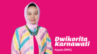 Dwikorita Karnawati, Kepala Badan Meteorologi, Klimatologi, dan Geofisika (BMKG), Sumber Foto: pamor.co Dwikorita Karnawati, Kepala Badan Meteorologi, Klimatologi, dan Geofisika (BMKG), Sumber Foto: pamor.co