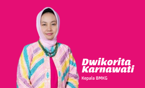 Dwikorita Karnawati, Kepala Badan Meteorologi, Klimatologi, dan Geofisika (BMKG), Sumber Foto: pamor.co
