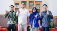 Rida Rahma Danis, mahasiswa Program Studi Bisnis Digital Fakultas Ekonomi dan Bisnis (FEB) Universitas Muhammadiyah Purwokerto (UMP) (berkerudung biru), berhasil lolos seleksi Global Mobility Program (GMP)
