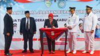 Serah Terima Jabatan (Sertijab) Bupati dan Wakil Bupati Purbalingga dari Dyah Hayuning Pratiwi kepada Fahmi Muhammad Hanif dan Sudono kepada Dimas Prasetyahani berlangsung di Pendopo Dipokusumo, Senin 3 Meret 2025. Serah Terima Jabatan (Sertijab) Bupati dan Wakil Bupati Purbalingga dari Dyah Hayuning Pratiwi kepada Fahmi Muhammad Hanif dan Sudono kepada Dimas Prasetyahani berlangsung di Pendopo Dipokusumo, Senin 3 Meret 2025.