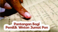 Pantangan Bagi Pemilik Weton Jumat Pon
