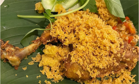 Ayam goreng kremes Ayam goreng kremes