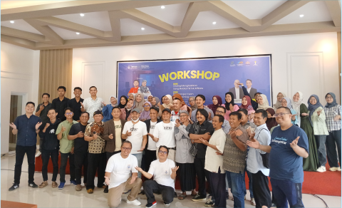 Workshop kerjasama HIPMI Purbalingga dan tabie.id, di d'Pari Resto & Venue Purbalingga, Sabtu 3 April 2025.