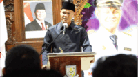 Bupati Purbalingga, H. Fahmi M. Hanif saat Milad ke-93 Pemuda Muhammadiyah di Pendopo Dipokusumo, Sabtu 25 Mei 2025.