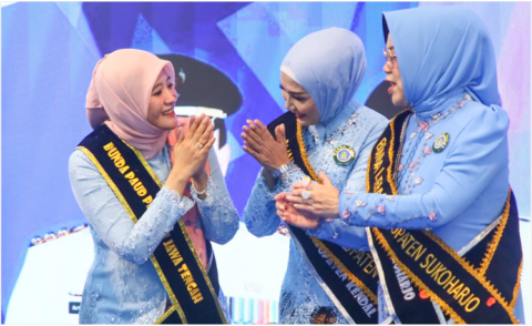 Nawal Arafah Yasin saat pengukuhan Bunda PAUD dan Bunda Literasi dari 34 kabupaten/kota di Grhadika Bhakti Praja, Kompleks Kantor Gubernur Jawa Tengah, Jumat 23 Mei 2025. Sumber Foto: humas.jatengprov.go.id Nawal Arafah Yasin saat pengukuhan Bunda PAUD dan Bunda Literasi dari 34 kabupaten/kota di Grhadika Bhakti Praja, Kompleks Kantor Gubernur Jawa Tengah, Jumat 23 Mei 2025. Sumber Foto: humas.jatengprov.go.id