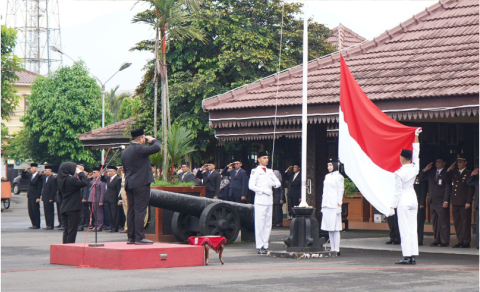 Upacara Harkitnas ke-117 di Purbalingga
