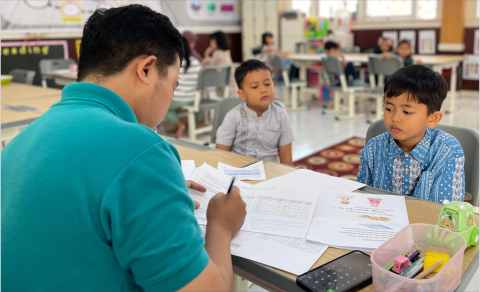 Tes Pemetaan Siswa Baru. Sumber Foto: filalin.com