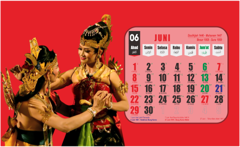 Kalender Jawa, Weton, Bulan Juni 2025 Kalender Jawa, Weton, Bulan Juni 2025