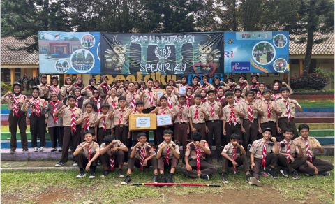 Pangkalan SMP Negeri 3 Kutasari Gelar LT I Pramuka Penggalang Pangkalan SMP Negeri 3 Kutasari Gelar LT I Pramuka Penggalang