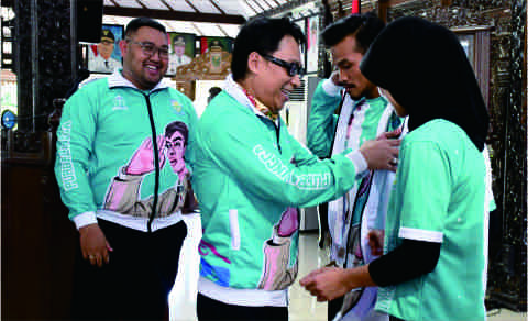 Kepala Dinas Pemuda, Olahraga dan Pariwisata (Dinporapar) Kabupaten Purbalingga, R Budi Setiawan saat pelepasan kontingen, Kamis 12 Juli 2025. Kepala Dinas Pemuda, Olahraga dan Pariwisata (Dinporapar) Kabupaten Purbalingga, R Budi Setiawan saat pelepasan kontingen, Kamis 12 Juli 2025.