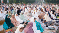 Ribuan umat muslim melaksanakan Salat Iduladha 1446 Hijriah di Alun-Alun Purbalingga, Jumat 6 Juni 2025. Ribuan umat muslim melaksanakan Salat Iduladha 1446 Hijriah di Alun-Alun Purbalingga, Jumat 6 Juni 2025.