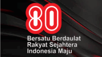 Desain Resmi Logo HUT ke-80 RI Desain Resmi Logo HUT ke-80 RI