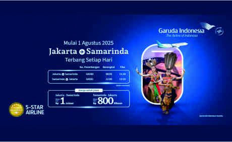 Garuda Indonesia Buka Rute Baru Jakarta Samarinda Garuda Indonesia Buka Rute Baru Jakarta Samarinda