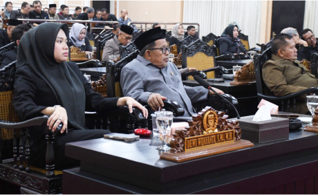 DPRD dan Pemkab Purbalingga menyetujui Raperda tentang Pertanggungjawaban Pelaksanaan APBD Kabupaten Purbalingga Tahun Anggaran 2024, dalam Rapat Paripurna DPRD, Jumat 11 Juli 2025. DPRD dan Pemkab Purbalingga menyetujui Raperda tentang Pertanggungjawaban Pelaksanaan APBD Kabupaten Purbalingga Tahun Anggaran 2024, dalam Rapat Paripurna DPRD, Jumat 11 Juli 2025.