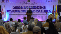 Plt Bupati Purbalingga Dimas Prasetyahani menghadiri Dies Natalis ke-2 Politeknik Madyathika (Polmathik) Purbalingga sekaligus peluncuran Himpunan Pengusaha Muda Indonesia Perguruan Tinggi (HIPMI PT), di kampus Polmathik, Senin 21 Juli 2025. Plt Bupati Purbalingga Dimas Prasetyahani menghadiri Dies Natalis ke-2 Politeknik Madyathika (Polmathik) Purbalingga sekaligus peluncuran Himpunan Pengusaha Muda Indonesia Perguruan Tinggi (HIPMI PT), di kampus Polmathik, Senin 21 Juli 2025.