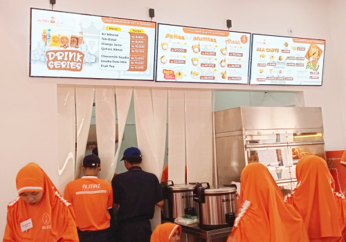 Jenama Almaz Fried Chicken, Ayam Goreng Saudi Nomer 1 di Indonesia resmi membuka cabang ke-142 di Jalan MT Haryono Purbalingga.