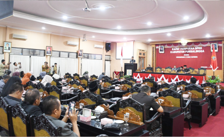 Dewan Perwakilan Rakyat Daerah (DPRD) Kabupaten Purbalingga menggelar Rapat Paripurna pada Senin 4 Agustus 2025.