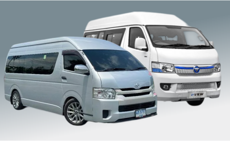 Foton Eview dan Toyota Hiace Foton Eview dan Toyota Hiace
