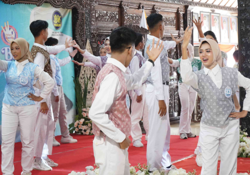 20 finalis mengikuti Apresiasi Duta Generasi Berencana (Genre) 2025 di Pendopo Dipokusumo Kabupaten Purbalingga, Sabtu 2 Agustus 2025.