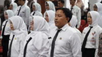 Wabup Purbalingga Dimas Prasetyahani melantik sebanyak 30 pejabat fungsional di Operational Room Graha Adiguna, Komplek Pendapa Dipokusumo, Kamis 7 Agustus 2025.