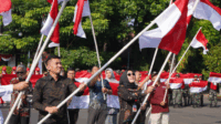 Menyambut Hari Ulang Tahun (HUT) ke-80 Kemerdekaan Indonesia tahun 2025, Pemerintah Kabupaten (Pemkab) Purbalingga membagikan 5800 bendera Merah Putih kepada masyarakat.