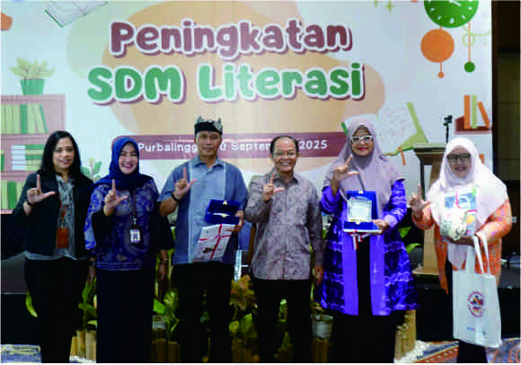 Pusat Pembinaan Bahasa dan Sastra, Badan Pengembangan dan Pembinaan Bahasa (Badan Bahasa) Kemendikbudristek RI bersama Dinarpus Purbalingga menyelenggarakan bimbingan teknis peningkatan SDM literasi.