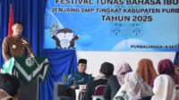 Bupati Purbalingga Fahmi Muhammad Hanif  meminta generasi muda di Purbalingga wajib menggunakan dan melestarikan jawa. Bupati Purbalingga Fahmi Muhammad Hanif  meminta generasi muda di Purbalingga wajib menggunakan dan melestarikan jawa.