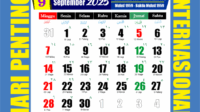September 2025, Ternyata Banyak Peringatan Hari Internasional September 2025, Ternyata Banyak Peringatan Hari Internasional