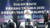 Ketua Karang Taruna Kabupaten Purbalingga, HR Bambang Irawan saat memberikan pesan kepada seluruh anggota Karang Taruna di Purbalingga dalam kegiatan Bulan Bakti Karang Taruna (BBKT), Minggu 19 Oktober 2025 Ketua Karang Taruna Kabupaten Purbalingga, HR Bambang Irawan saat memberikan pesan kepada seluruh anggota Karang Taruna di Purbalingga dalam kegiatan Bulan Bakti Karang Taruna (BBKT), Minggu 19 Oktober 2025