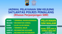 Jadwal dan Lokasi SIM Keliling di Satlantas Polres Pemalang Jadwal dan Lokasi SIM Keliling di Satlantas Polres Pemalang