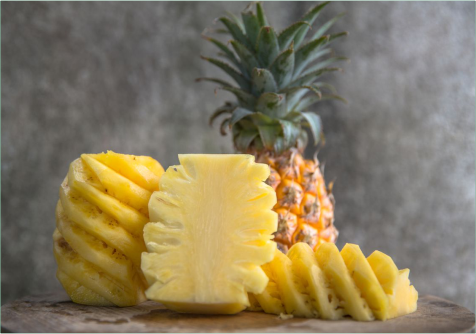 Nanas madu kupas Nanas madu kupas