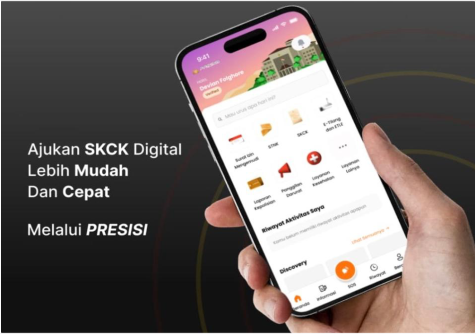 Polri secara resmi luncurkan fitur pembuatan Surat Keterangan Catatan Kepolisian (SKCK) Digital melalui aplikasi PRESISI.