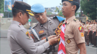 Ketua Majelis Pembimbing Saka (Ka Mabisaka) Bhayangkara Gerakan Pramuka Kwartir Cabang (Kwarcab) Kabupaten Purbalingga, Kak AKBP Achmad Akbar memimpin upacara serah terima jabatan (sertijab) Ketua Saka Bhayangkara masa bakti tahun 2025–2026. Ketua Majelis Pembimbing Saka (Ka Mabisaka) Bhayangkara Gerakan Pramuka Kwartir Cabang (Kwarcab) Kabupaten Purbalingga, Kak AKBP Achmad Akbar memimpin upacara serah terima jabatan (sertijab) Ketua Saka Bhayangkara masa bakti tahun 2025–2026.
