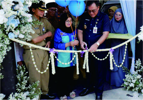 Wakil Bupati Pemalang Nurkholis meresmikan Satuan Pelayanan Pemenuhan Gizi (SPPG) di Desa Beluk Kecamatan  Belik, Senin 13 Oktober 2025.