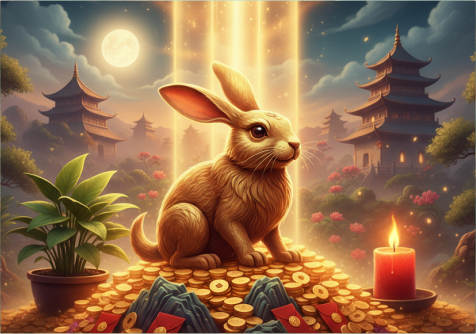 Ritual Feng Shui Cuan Sederhana untuk Shio Kelinci Kayu 1975 Ritual Feng Shui Cuan Sederhana untuk Shio Kelinci Kayu 1975