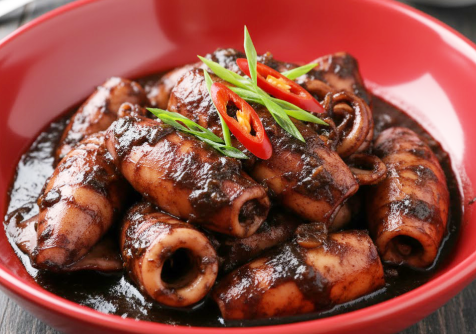 Cumi Hitam Saus Tiram