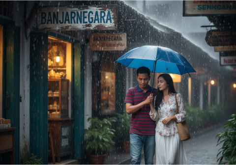Dataran Tinggi Banjarnegara Alami Hujan Lebat dan Udara Dingin Dataran Tinggi Banjarnegara Alami Hujan Lebat dan Udara Dingin