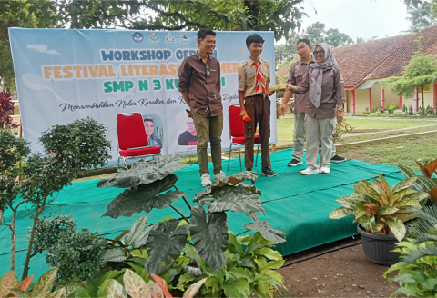 SMP Negeri 3 Kutasari sukses menyelenggarakan Festival Literasi dan Numerasi (Litnum) pada 21–22 November 2025.