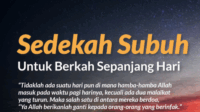 Keutamaan Sedekah Subuh di Hari Jumat Keutamaan Sedekah Subuh di Hari Jumat