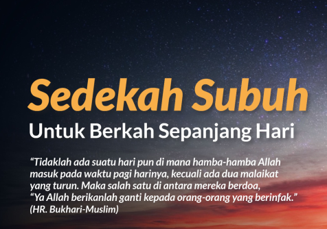Keutamaan Sedekah Subuh di Hari Jumat Keutamaan Sedekah Subuh di Hari Jumat