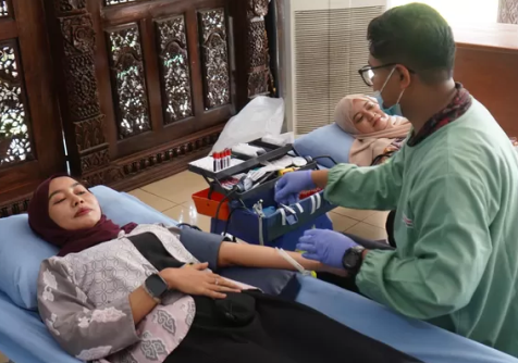 Korps Pegawai Republik Indonesia (KORPRI) Kabupaten Purbalingga merayakan HUT ke-54 dengan menggelar donor darah serta cek kesehatan gratis (CKG), Kamis, 13 November 2025 Korps Pegawai Republik Indonesia (KORPRI) Kabupaten Purbalingga merayakan HUT ke-54 dengan menggelar donor darah serta cek kesehatan gratis (CKG), Kamis, 13 November 2025