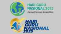 Logo Hari Guru Nasional Kemenag dan Logo Hari Guru Nasional Kemendikdasmen