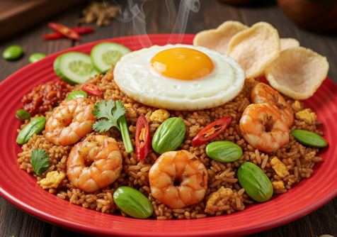 Nasi Goreng Udang Pete