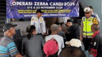 Polres Purbalingga bersama Dishub mengadakan pemeriksanaan laik jalan di Terminal Bus. Kegiatan dalam rangka Operasi Zebra Candi 2025 ini menyasar kendaraan angkutan umum serta para pengemudi dan awaknya.