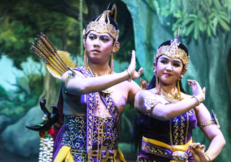 Pagelaran Wayang Orang lakon Rama dan Shinta, pertama terselanggara oleh Wayang Orang Bharata secara virtual saat masa pandemi Covid-19. Sumber Foto: etnis.id