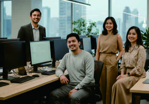 Pilihan Warna Pakaian Terbaik untuk Hari Jumat, Cermin Kesegaran. Sumber Foto: tabloidelemen.com/Gemini AI