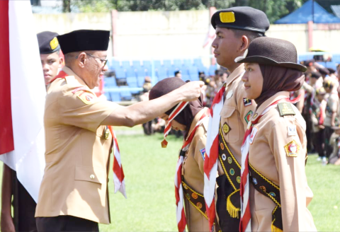 Sebanyak 13.149 Pramuka Garuda resmi terlantik serentak pada Senin, 24 November 2025.Acara ini mengambil tema 'Cinta, Bangga, Paham Rupiah'. Bupati Banyumas, Sadewo Tri Lastiono, selaku Ketua Majelis Pembimbing Cabang (Mabicab), memimpin langsung prosesi pelantikan.