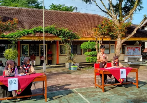 SMP Negeri 1 Kutasari menyelenggarakan pesta demokrasi pemilihan pengurus Organisasi Siswa Intra Sekolah (OSIS) Masa Bakti 2025/2026. SMP Negeri 1 Kutasari menyelenggarakan pesta demokrasi pemilihan pengurus Organisasi Siswa Intra Sekolah (OSIS) Masa Bakti 2025/2026.