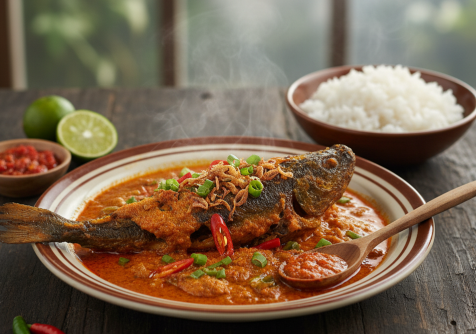 Bandeng Bakar Lumpur menawarkan sensasi rasa paling ekstrem dari Kabupaten Brebes. Ikan bandeng berbalut lumpur tambak khusus